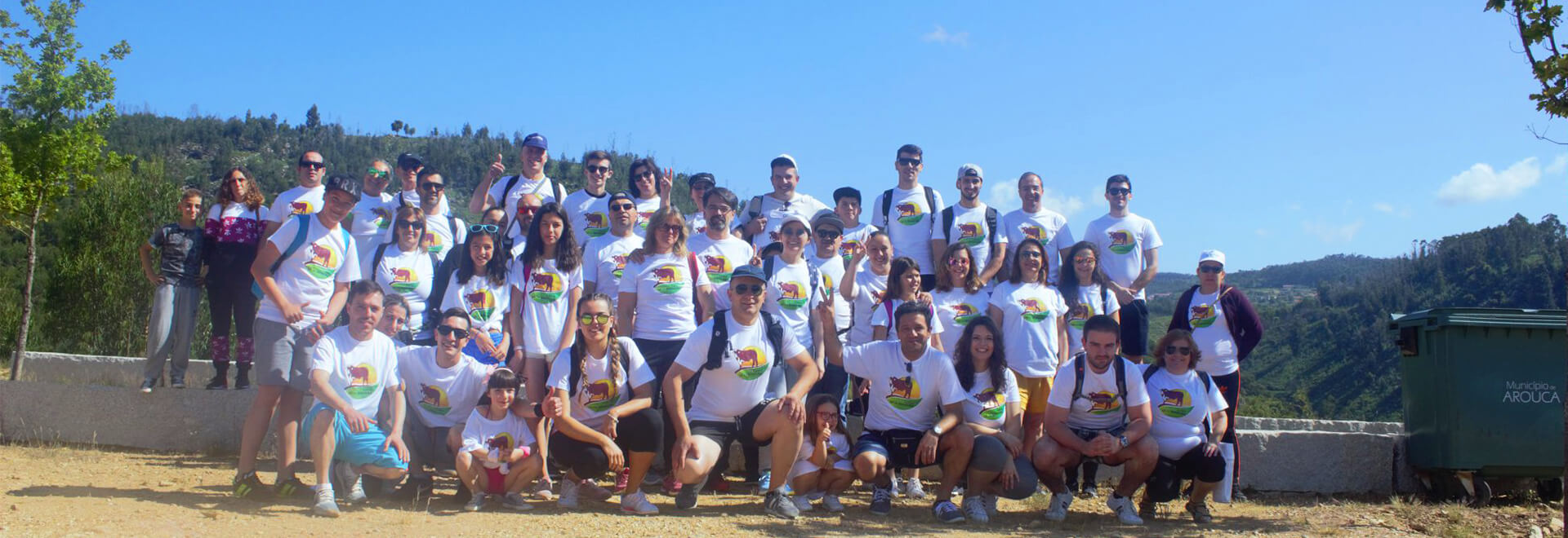 ‘Família’ das carnes Sá da Bandeira nos Passadiços do Paiva